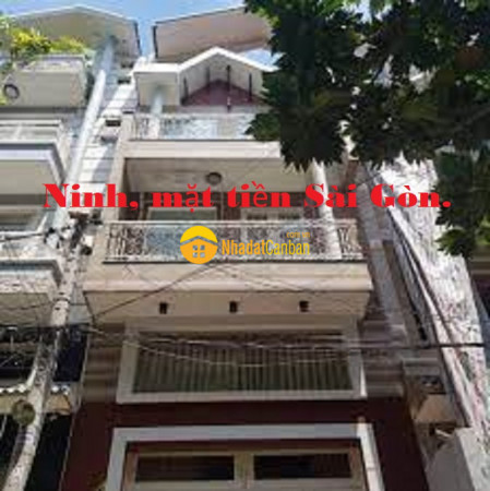 Mt kd huỳnh văn nghệ, p12, gò vấp, 85m2, 4 tầng, 4pn. giá rẻ. ninh mặt tiền.