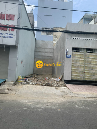 Bán lô đất ngang 4m, giá 9,7 tỷ, đường số 3, phường tân kiểng, quận 7