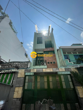 Hẻm ô tô thông, hậu giang, f13, q6, 5 tầng, nở hậu 124 m2, 13.5 tỷ.