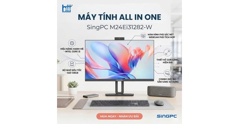 All In One SingPC M24Ei31282-W